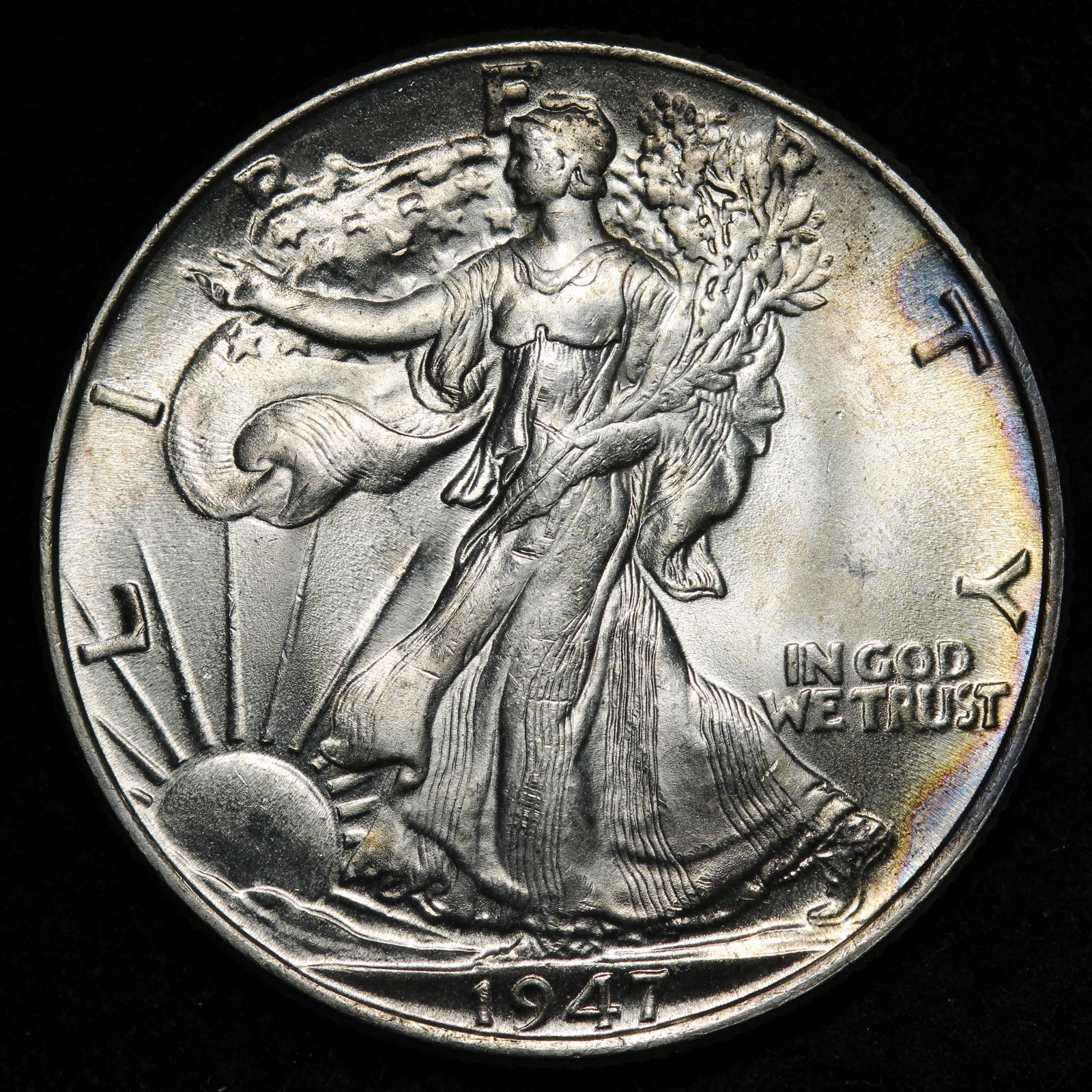 1947 Walking Liberty Silver Half Dollar BU *UNCIRCULATED* MS E393 AZFM