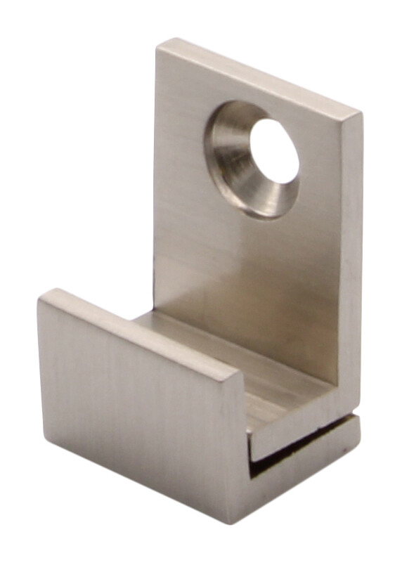 CRL MC01BN Brushed Nickel 5/8" Wide Mirror Clip Set