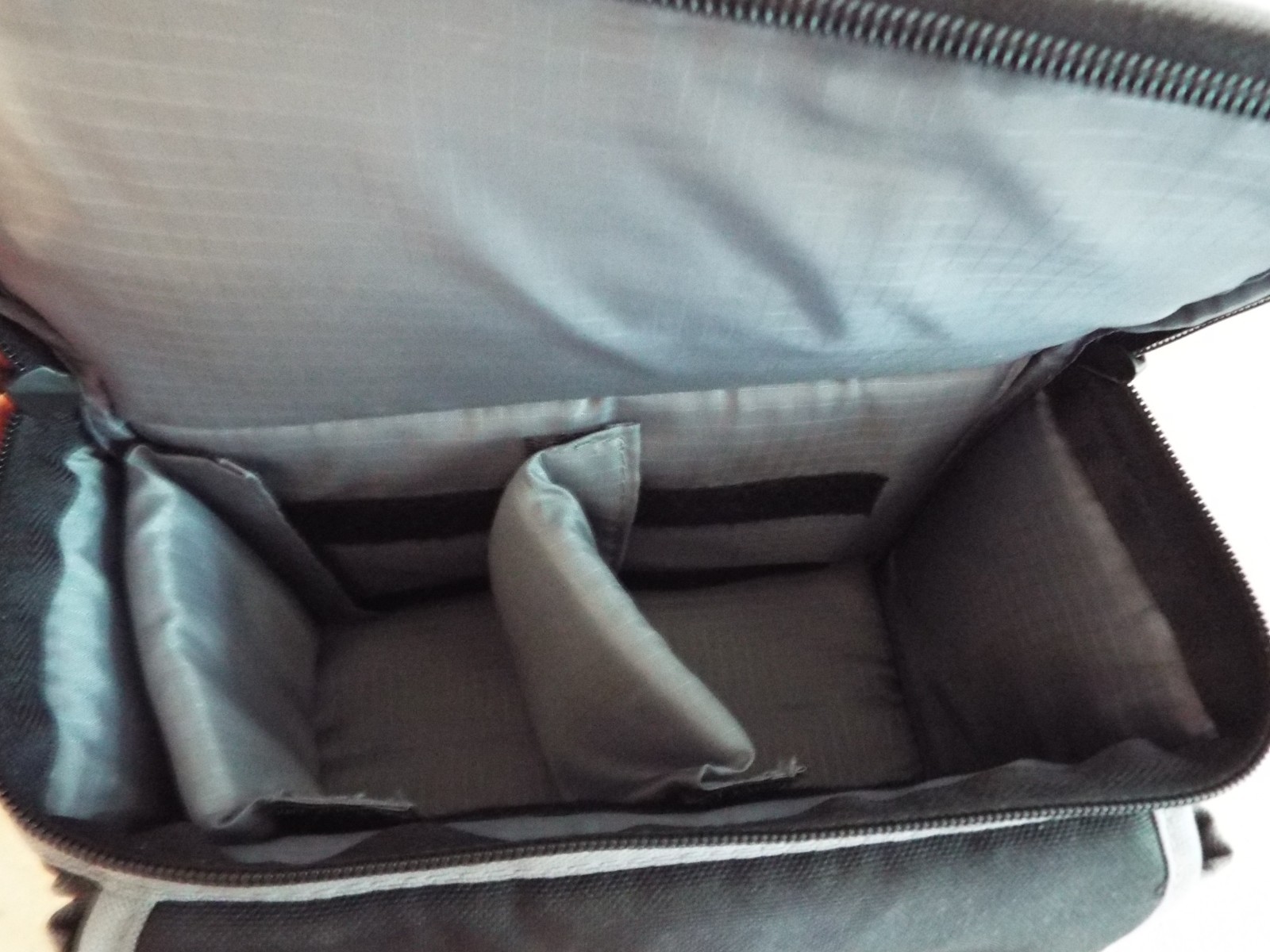 Denali Black Camera Bag with Adjustable Strap and Padded Interior Compact Design