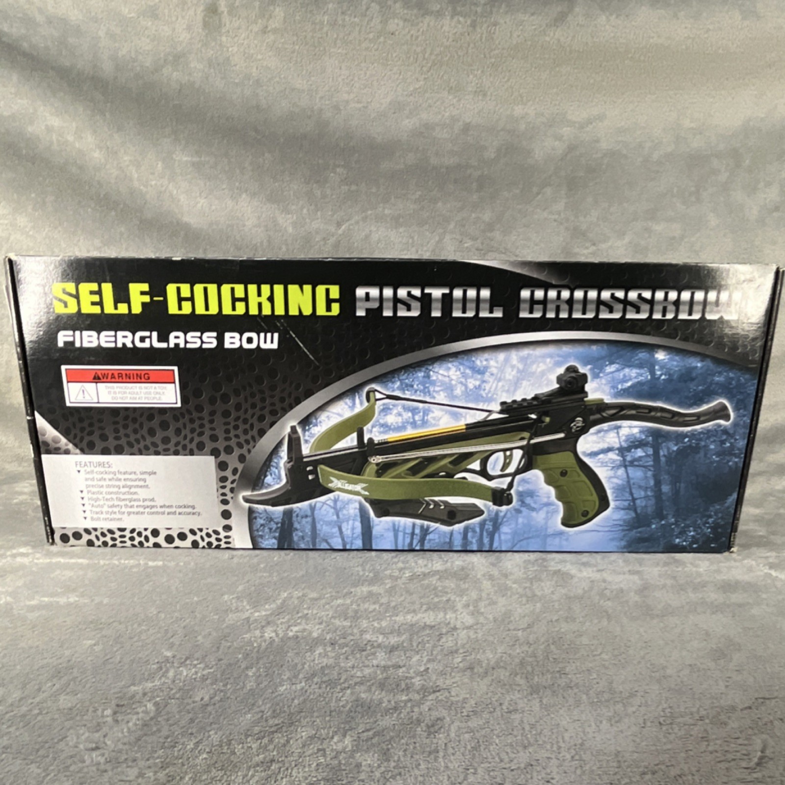 Snake Eye Tactical Cobra Fiberglass Self Cocking Pistol Crossbow!