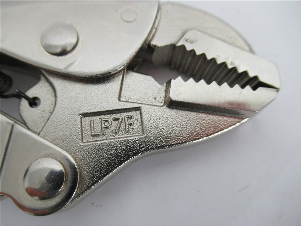 Snap-On LP7F , Flat Jaw Locking Pliers , 7"