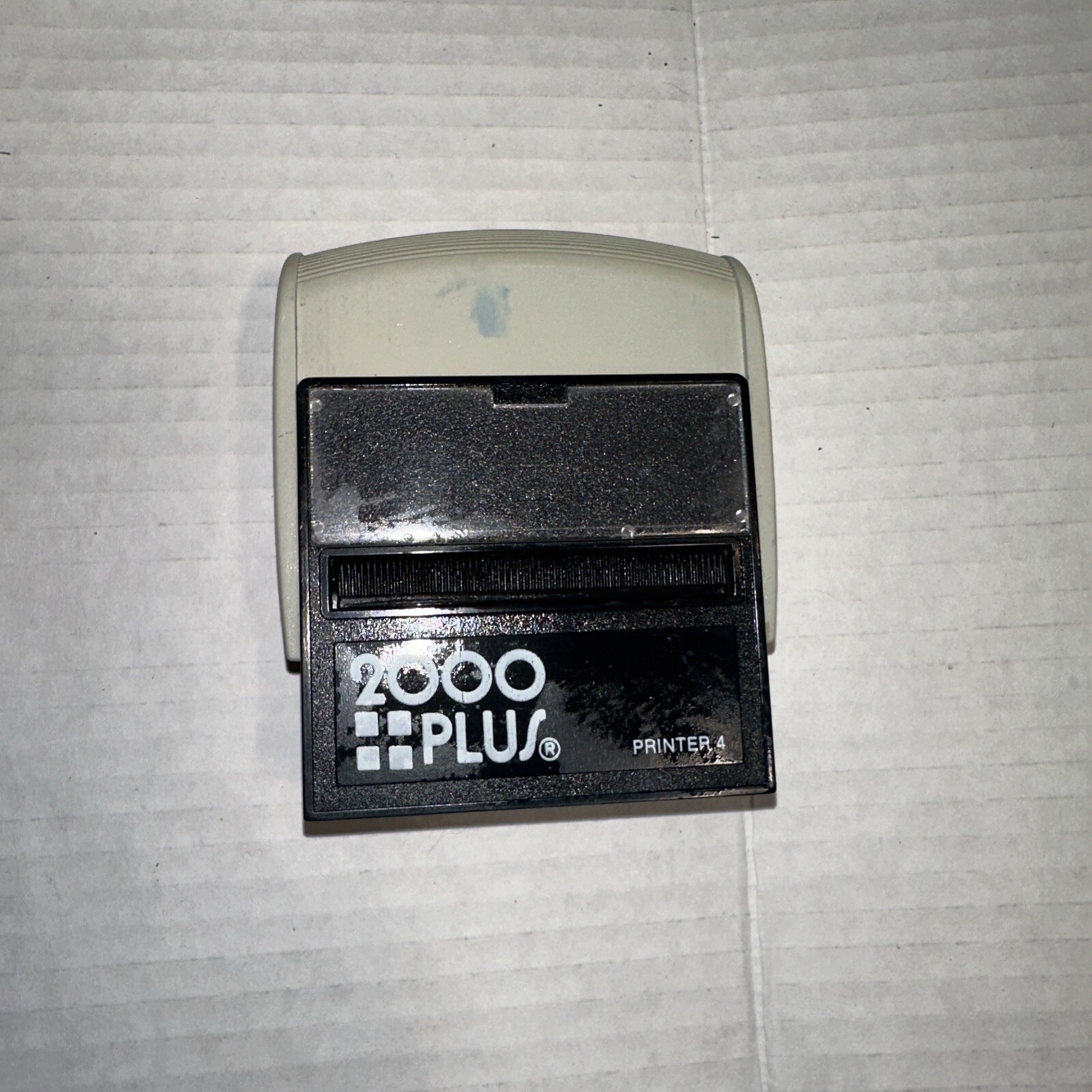 2000 Plus Printer 4 Custom Message Stamp Self-Inking Printer 1-1/4" x 2-3/4"