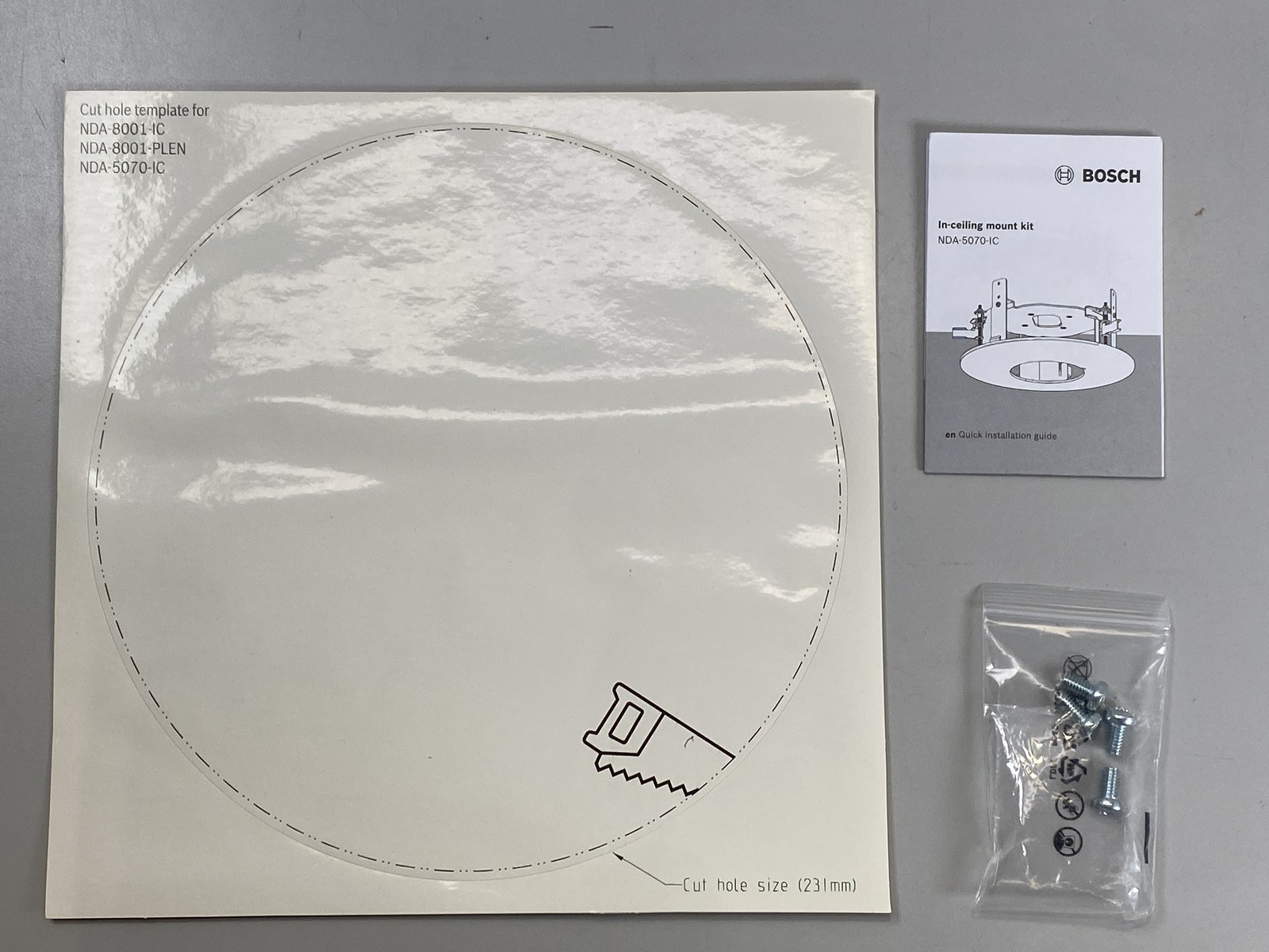 Bosch Security In-Ceiling Mount Kit (lot of 2)