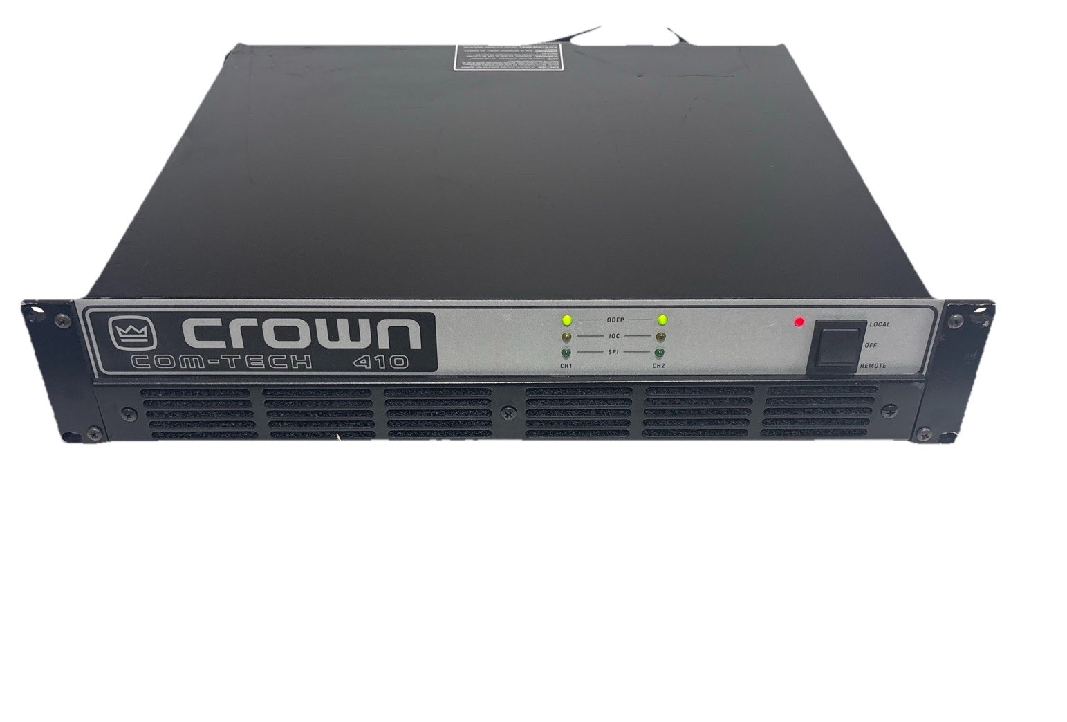 Crown Com-Tech 410 CT-410 Stereo Audio Amplifier 30 Day Warranty