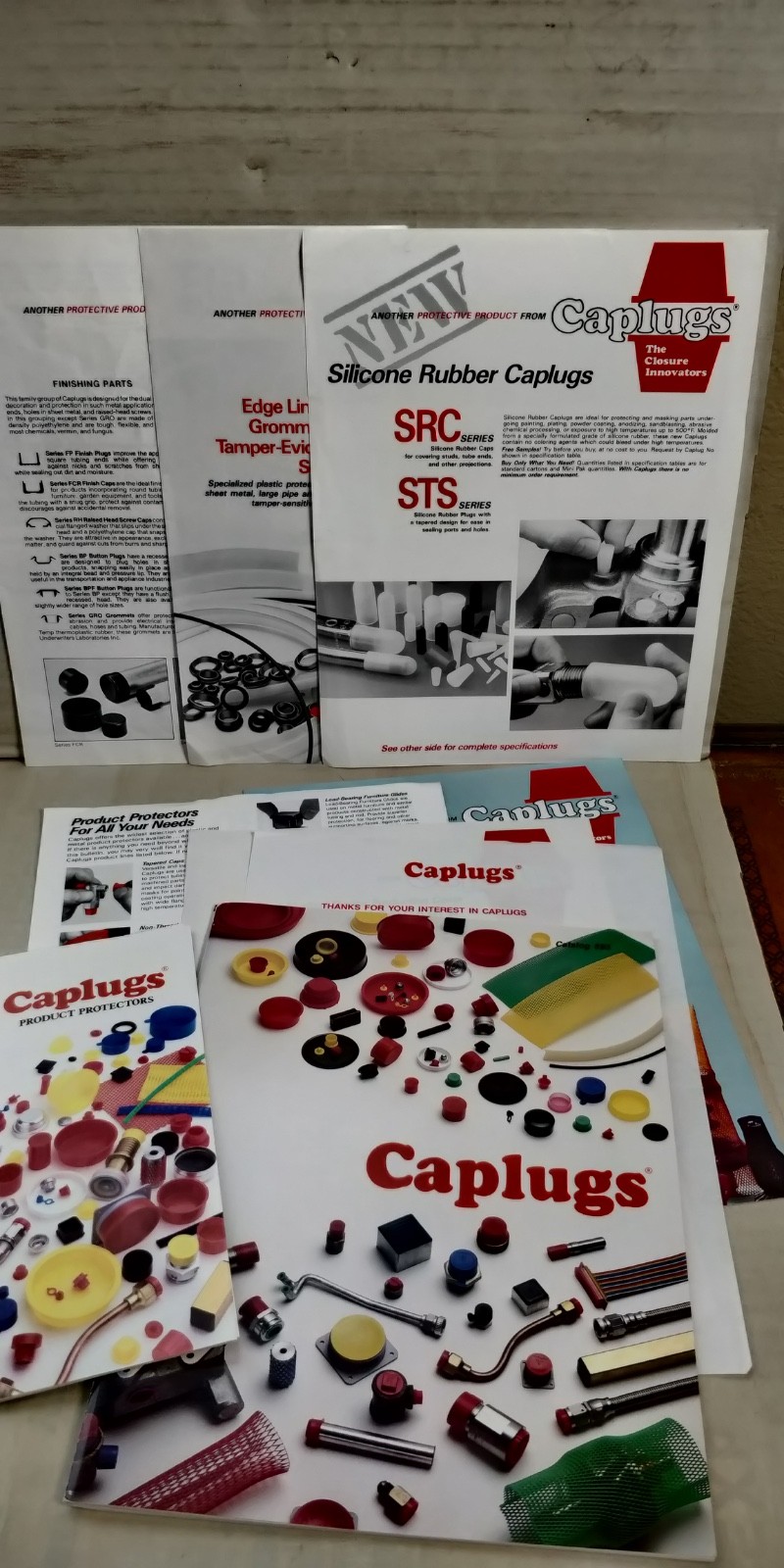 1993 CAPLUGS catalog #593 caps and plugs C7