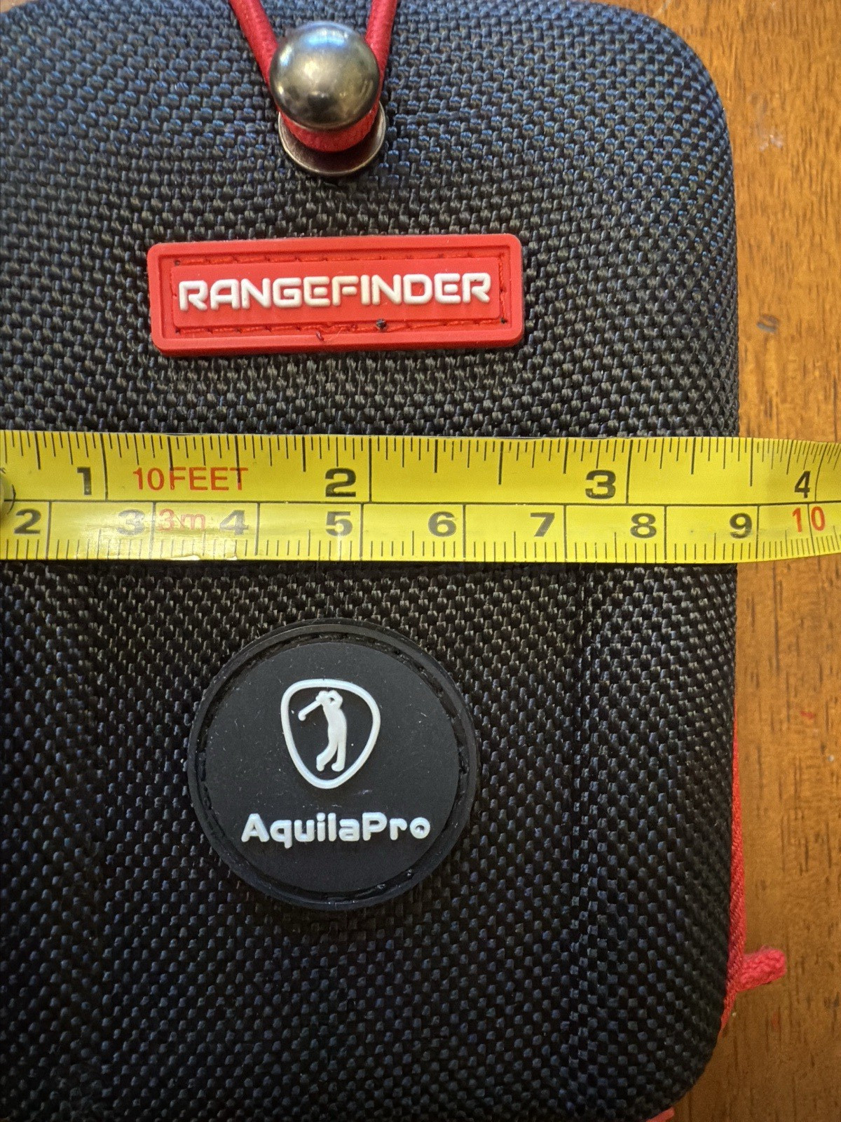 Aquila Pro Golf Rangefinder Black Red Case Only