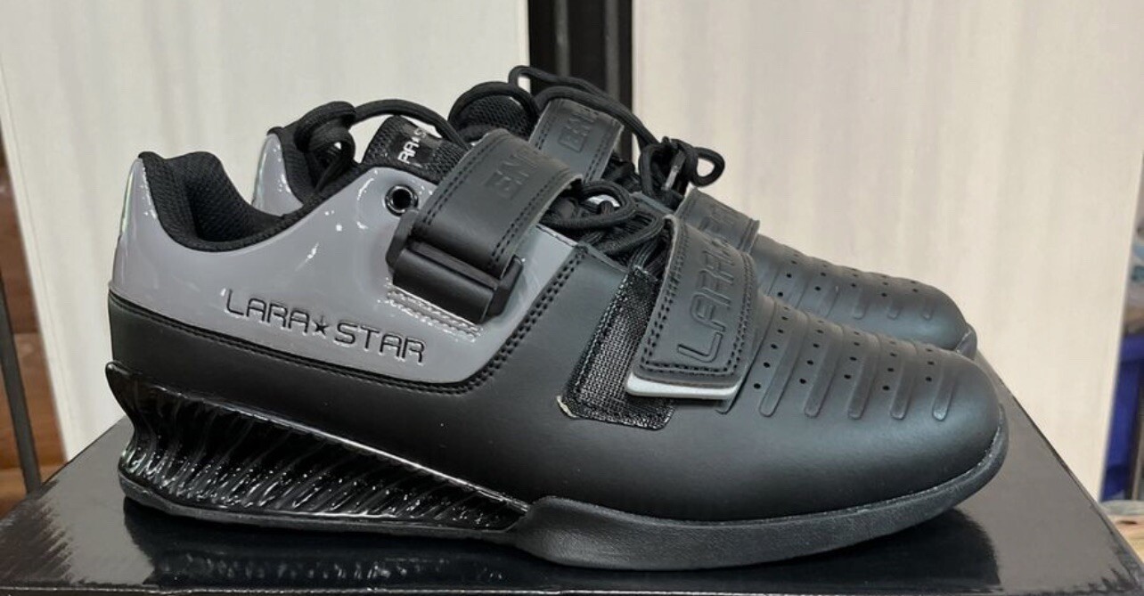 Lara Star Pro Unisex weightlifting Shoes Squats Deadlift Fitness Gym Shoe Size 8