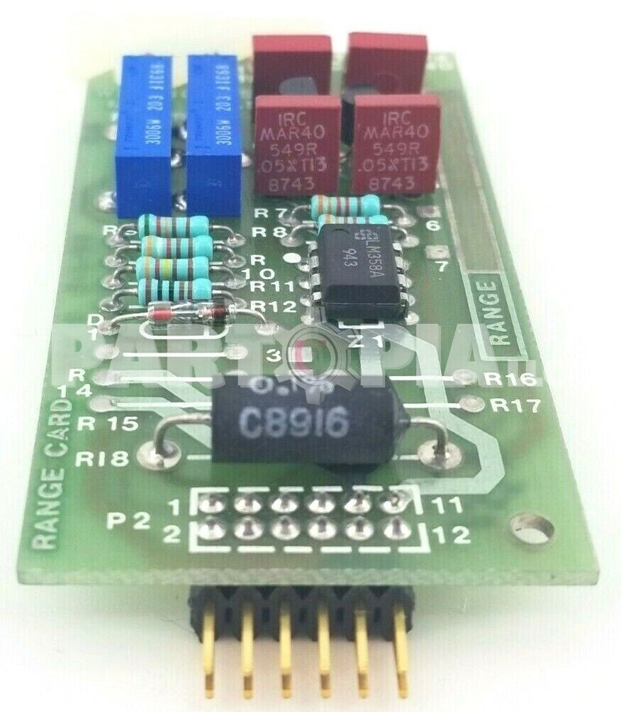 Westronics, MC100040-01 Rev C, Pcb Circuit Board Range Card