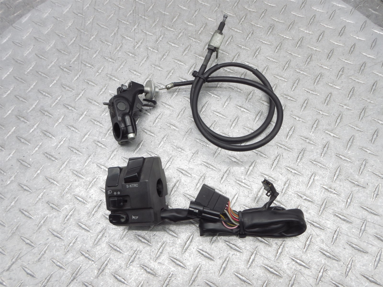 2011 11-15 Kawasaki ZX10R ZX1000 ZX1000D ZX10 Left Switch Clutch Perch Cable
