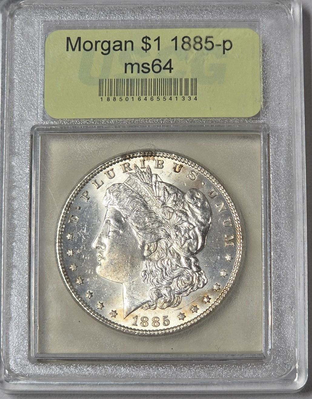 1885-P MORGAN SILVER DOLLAR  (1039)
