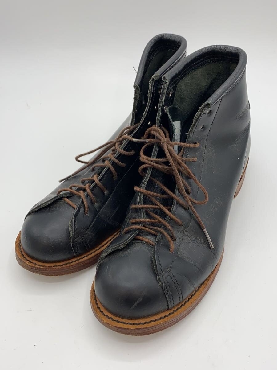 Modern Work Lace-Up Boots/Us5/Blk 3545
