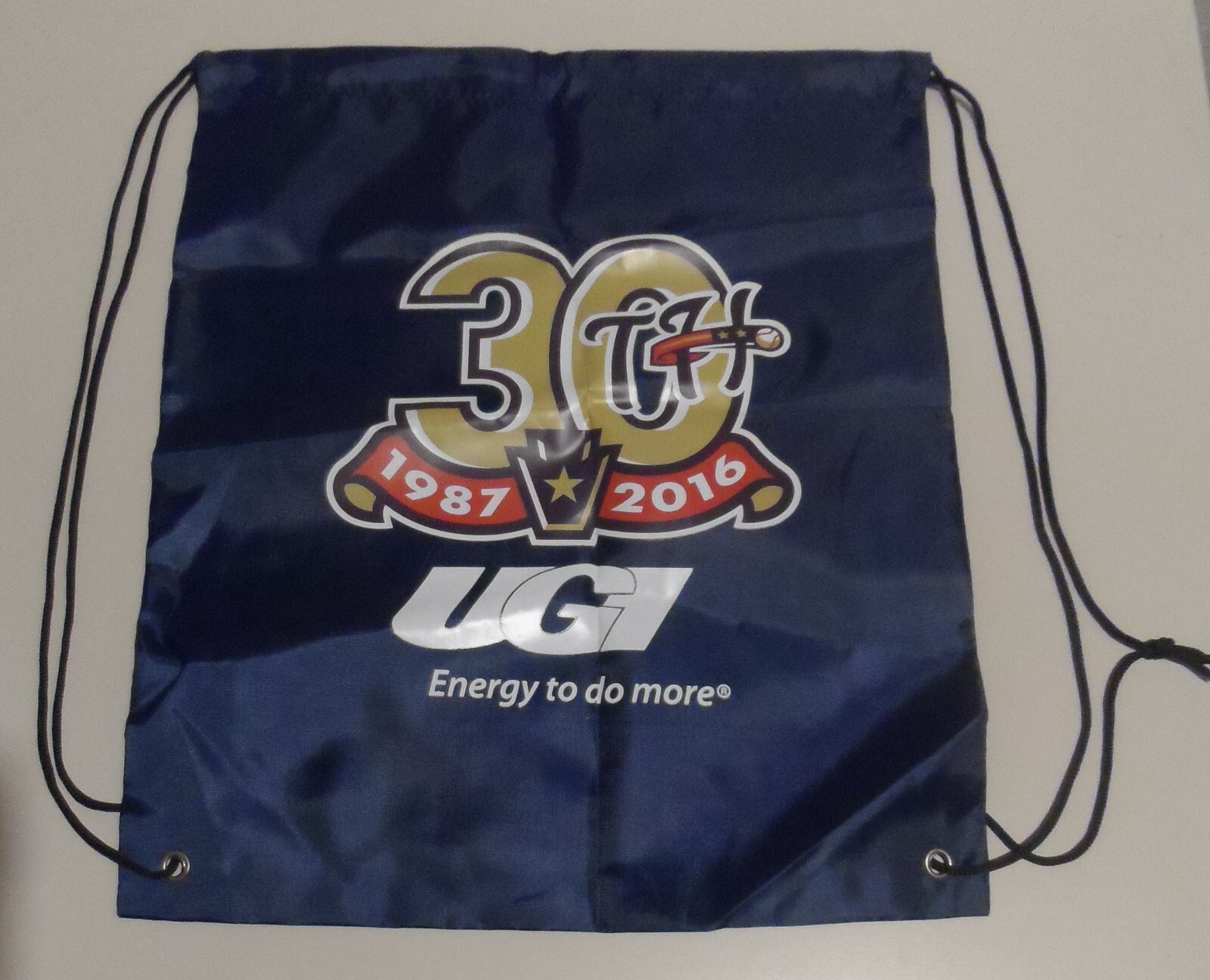 2016 Bowie Baysox 30th Anniversary Backpack Tote Bag Stadium Giveaway - REDUCED!
