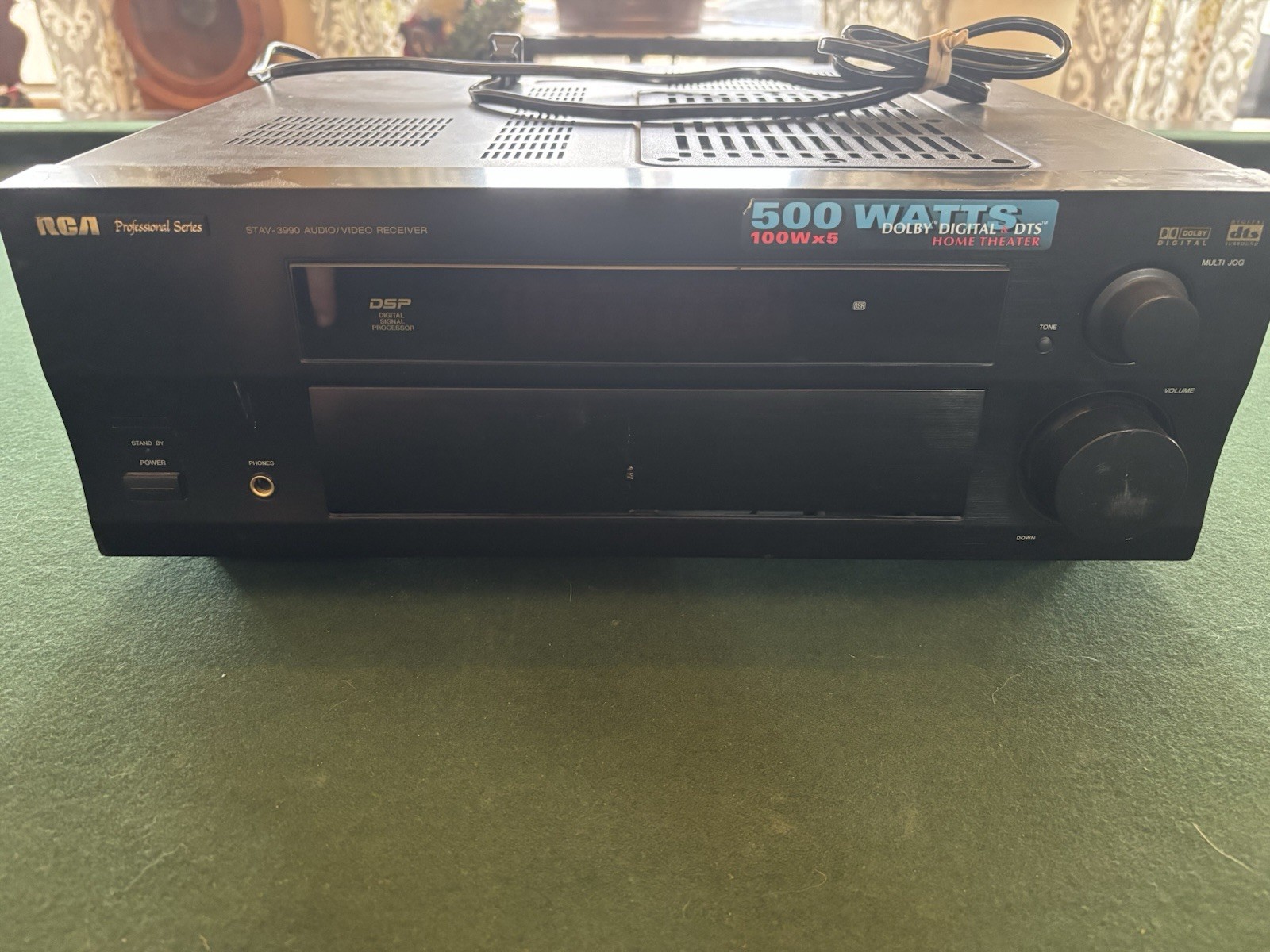 Vtg RCA Professional Series STAV-3990 Audio/Video Receiver - No Remote - Tested