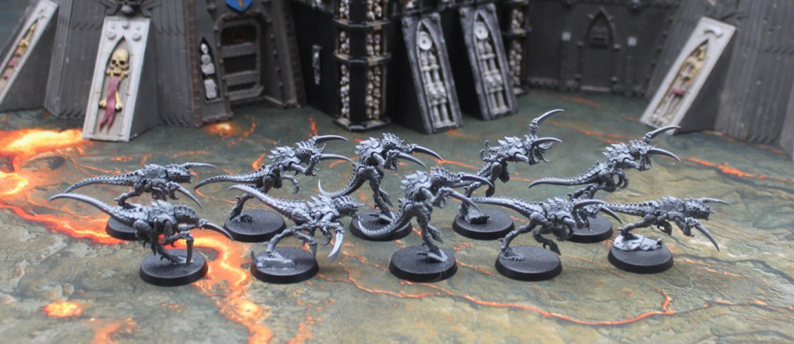 10x Hormagaunts, Tyranids, Assembled, ID#6228