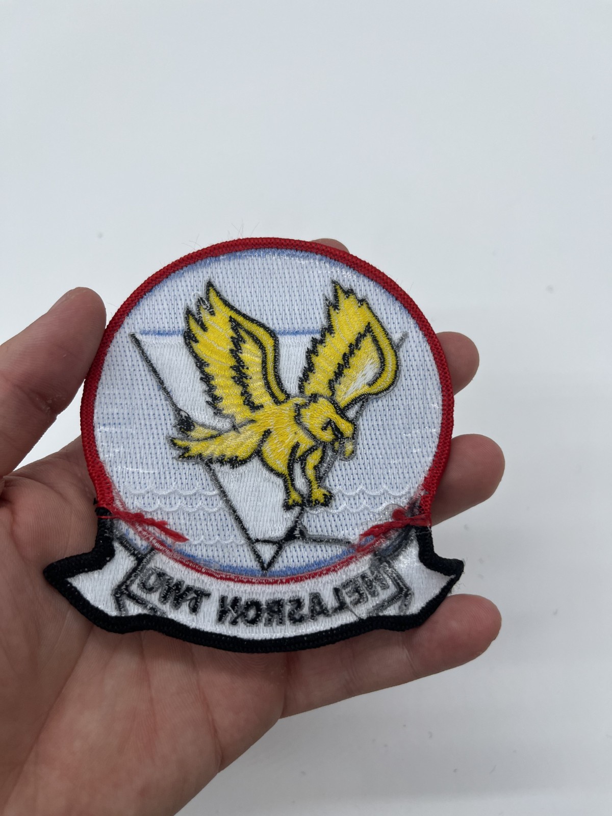 HS-2 Golden Falcons Squadron Patch – Sew On
