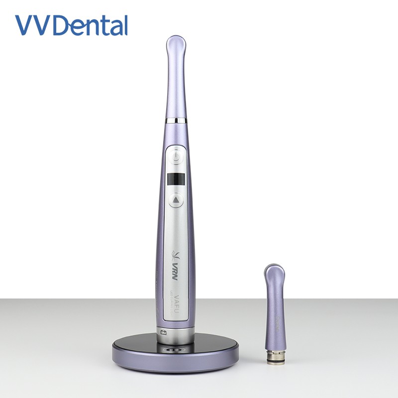 VAFU Dental LED Curing Light Metal Body 3200 Caries Detector 1 Second Resin Cure
