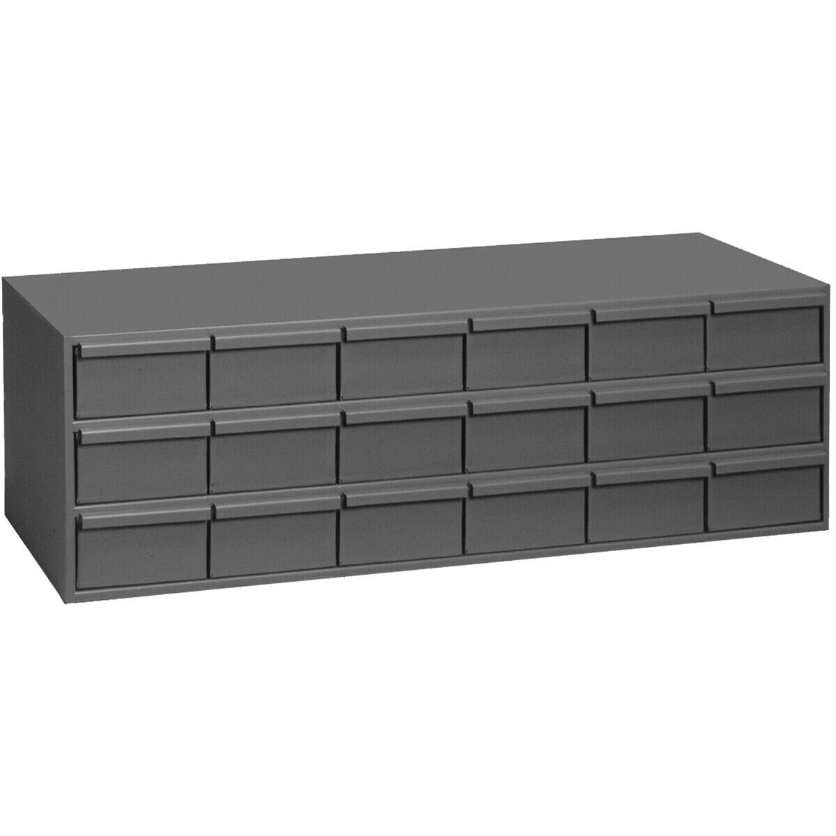 Metal 18 Drawer Hole Storage Bolt Bin Cabinet Compartment Fasteners Screws