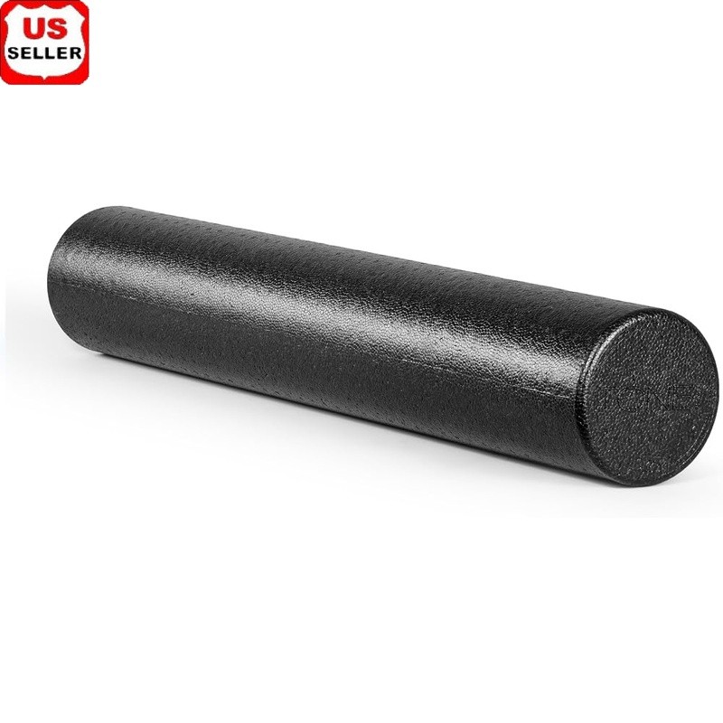 High Density Foam Roller Deep Tissue Massage Muscle Recovery Exercise Therapy US
