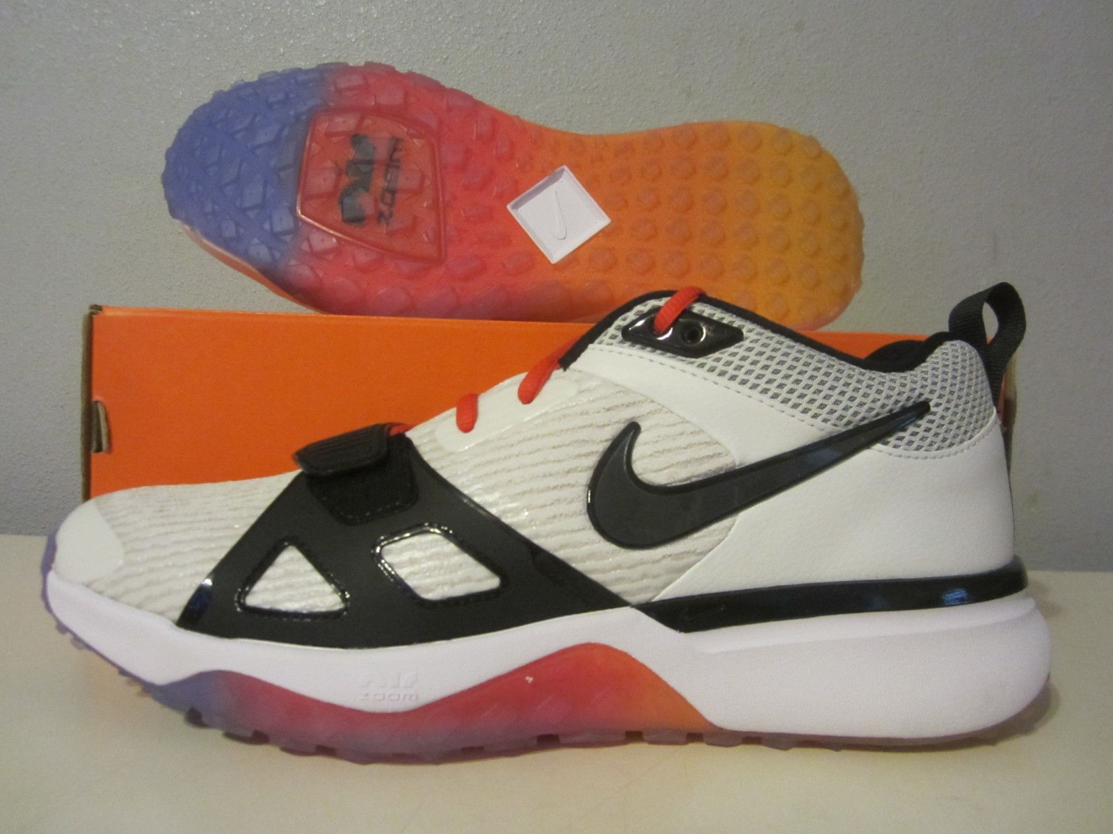 (HQ3130 001) NIB Nike Air Zoom Diamond Elite Turf PE George Springer sz 10 Mens