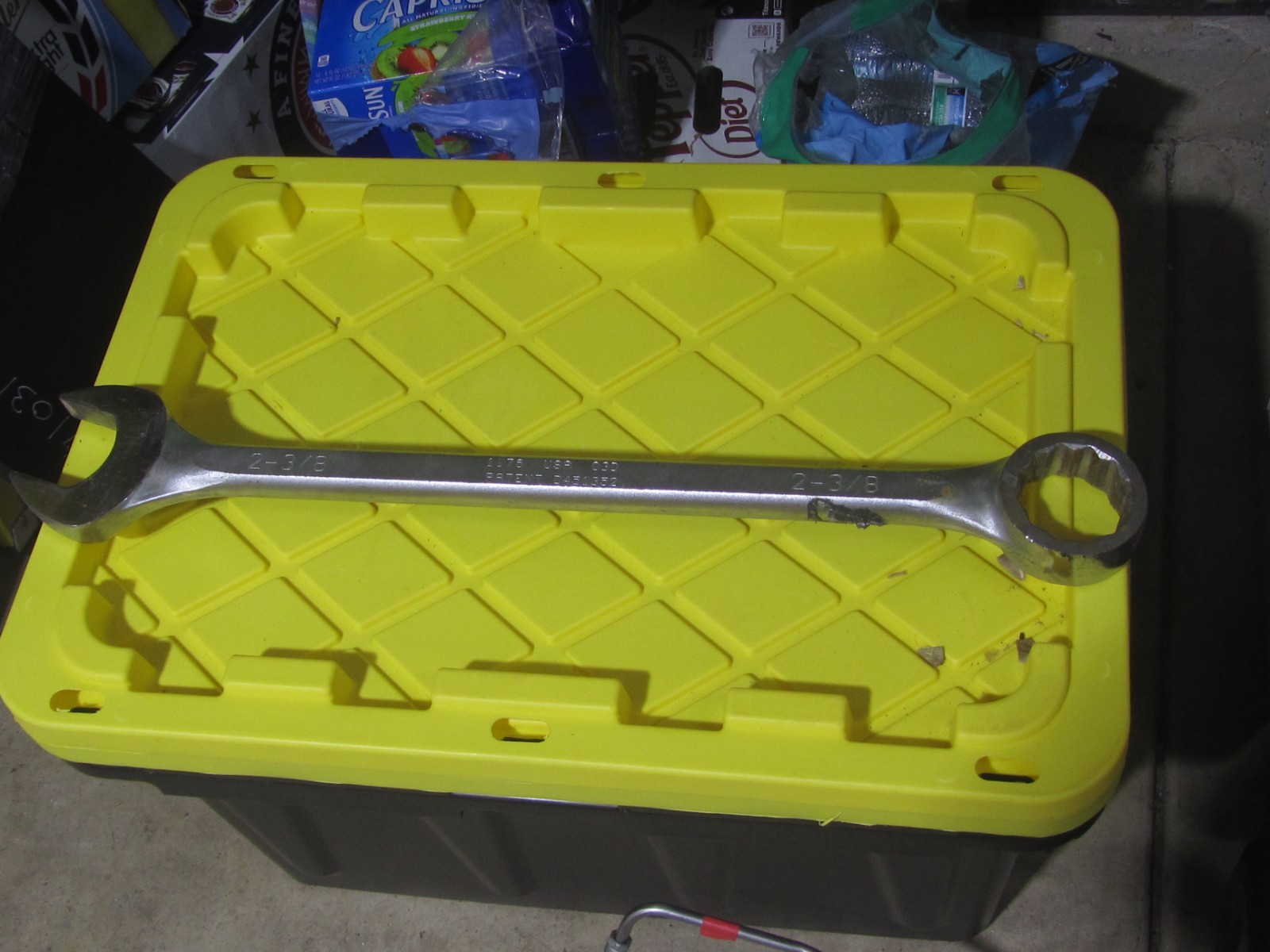 Wright Tool 2-3/8" Combination Wrench 1176 12-Point Made in USA
