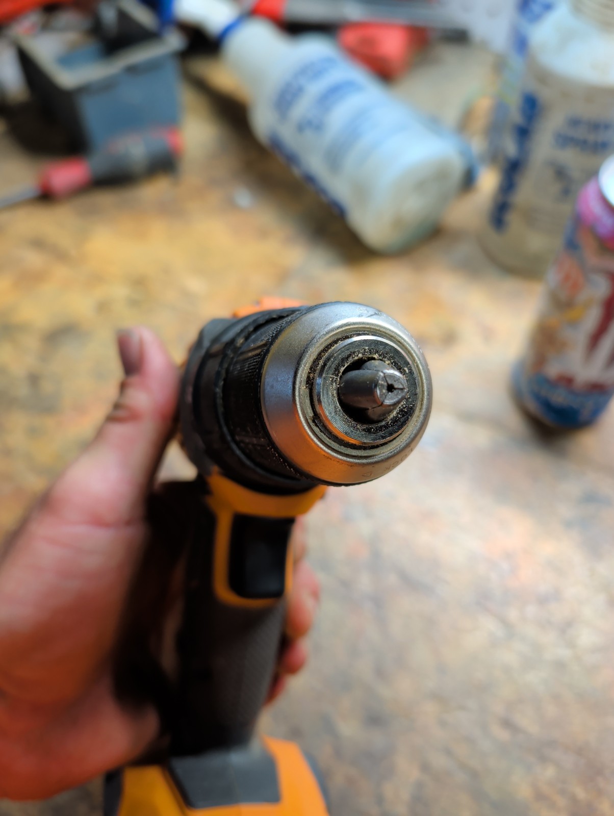 RIDGID R86001 18V Lithium-Ion Compact Drill/Driver - Orange (Tool Only)