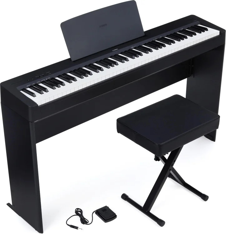 Yamaha P-143 Digital Piano Bundle