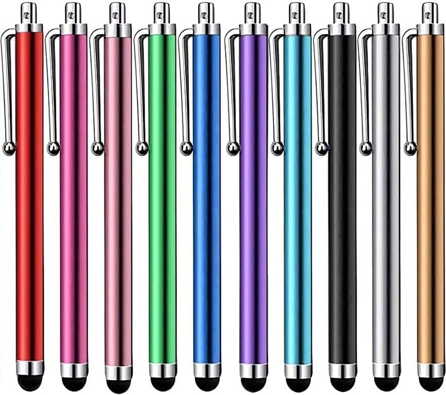 10 Capacitive Touch Screen Stylus Pen Universal For iPhone iPad Samsung Tablet