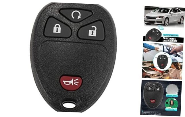 315MHz OUC60270 15913421 Keyless Entry Remote Car Key Fob for Chevrolet
