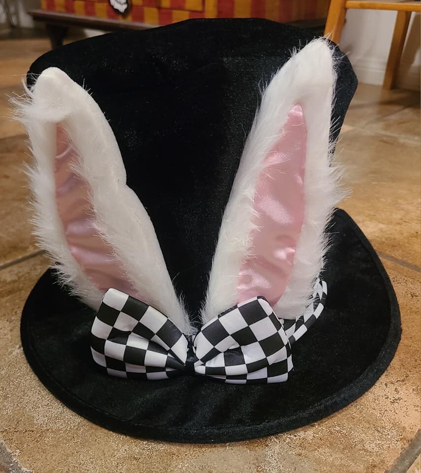 Top Hat With Rabbit Ears Magic Mentalism Trick