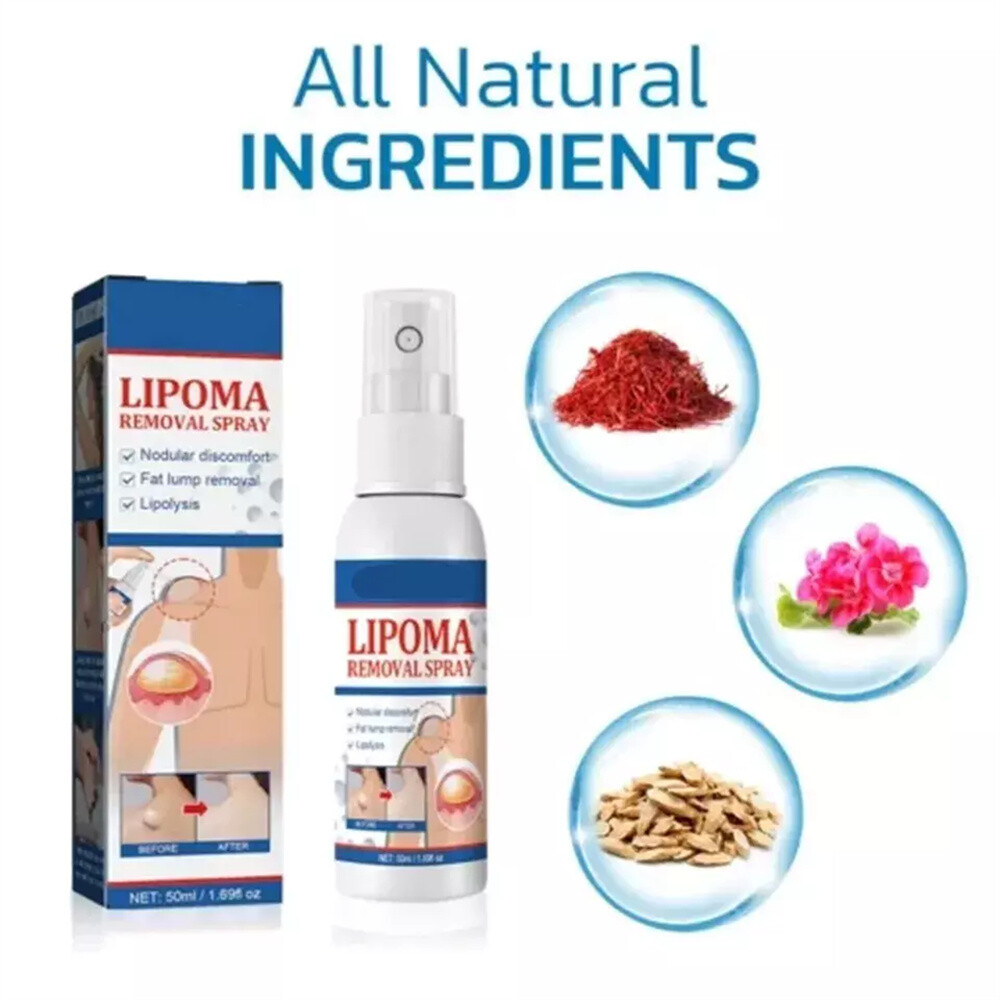 2PCS Lipomheilung Reduction Spray, Instant LumpFree Lipoma Removal Spray USA Hot