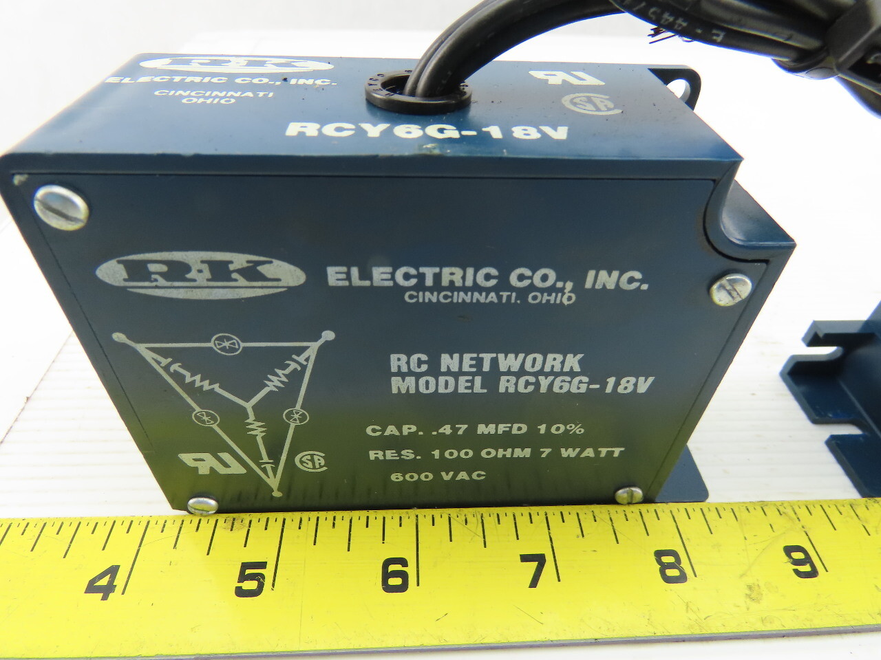RK Electric RCY6G-18V 100 Ohm 7 Watt Network Suppressor Lot Of 3