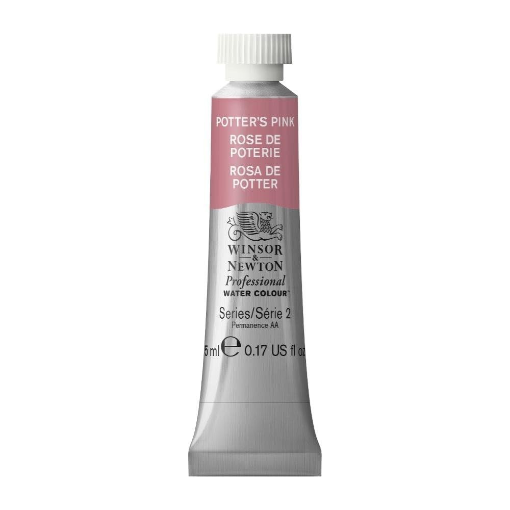 Winsor & Newton Professional Watercolor, 0.17 Fl Oz (Pack of 1), Potters Pink