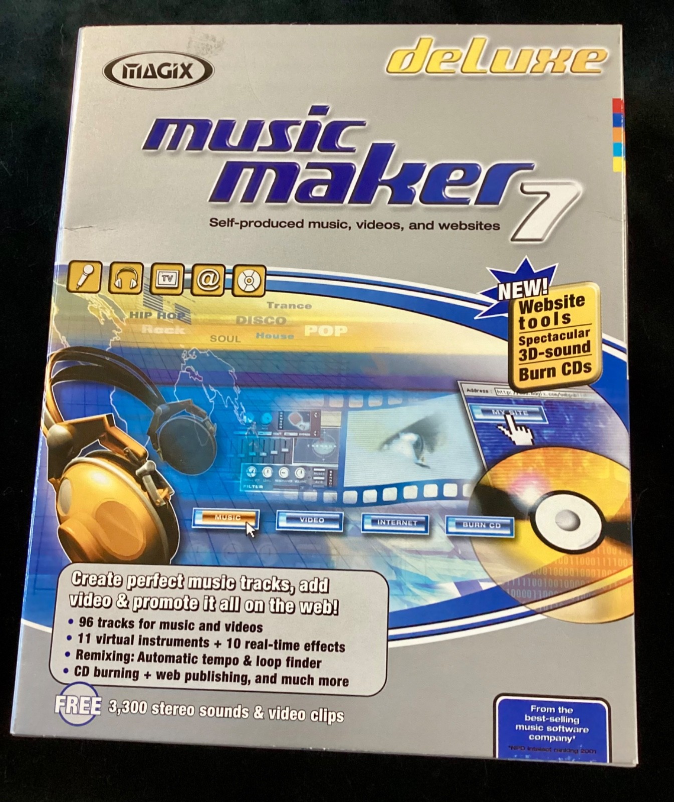 Vintage MAGIX Music Maker 7 Deluxe Sealed