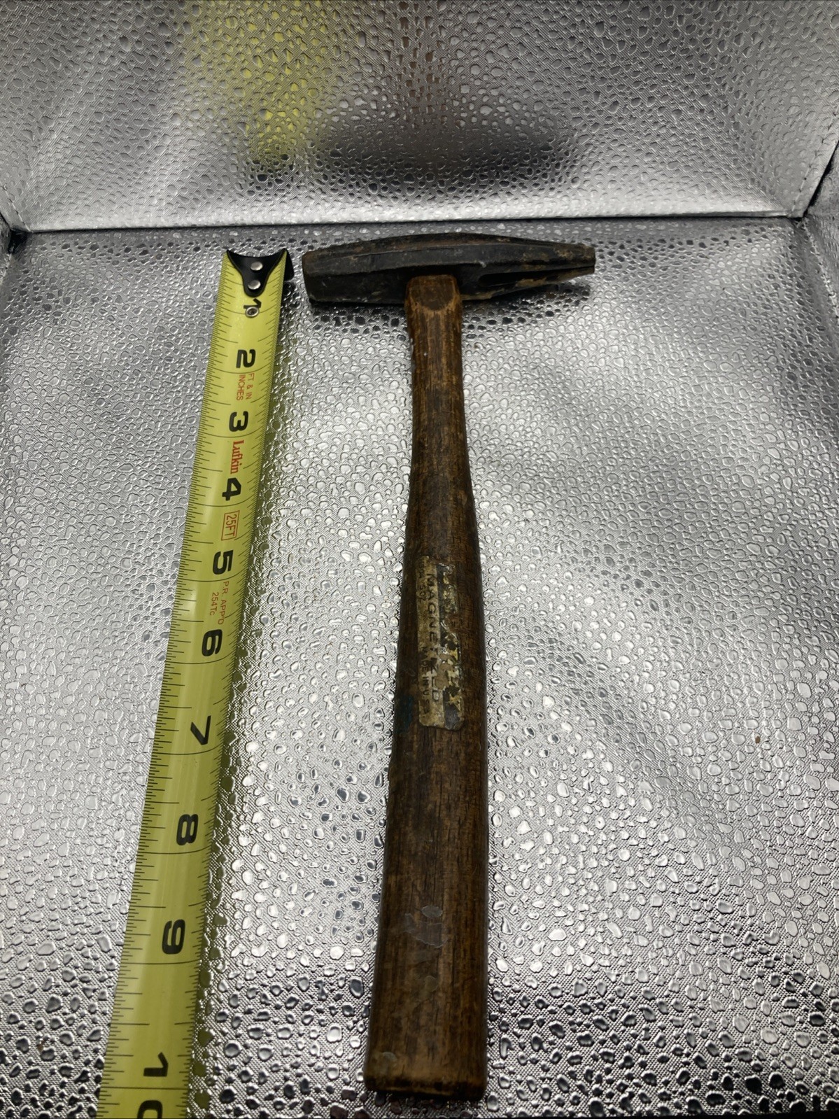 Vintage Stanley H304 Tack Magnetized Upholstery 5 oz Hammer USA 🇺🇸. -I