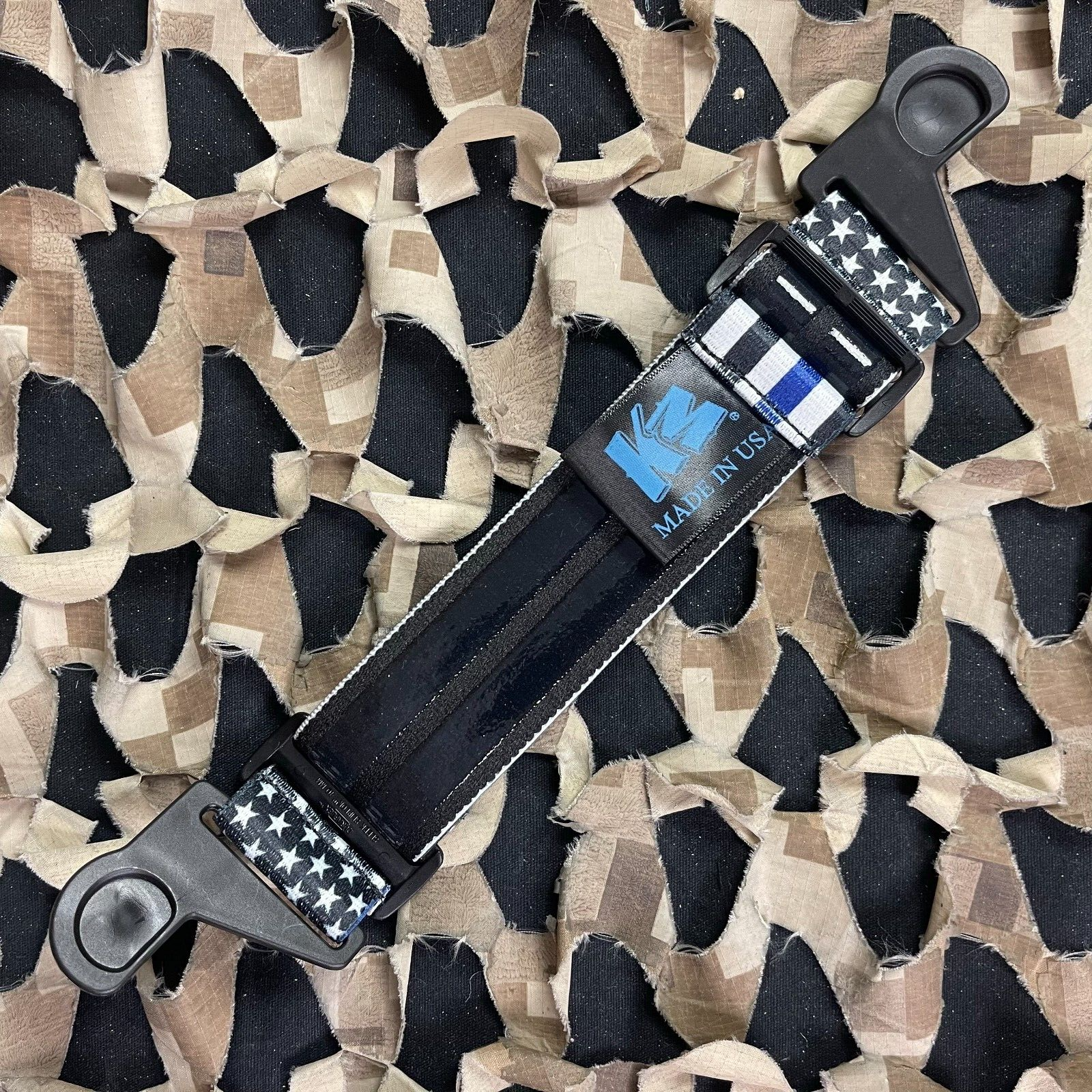 NEW KM Paintball EVS Goggle Strap - SE Blue Lives