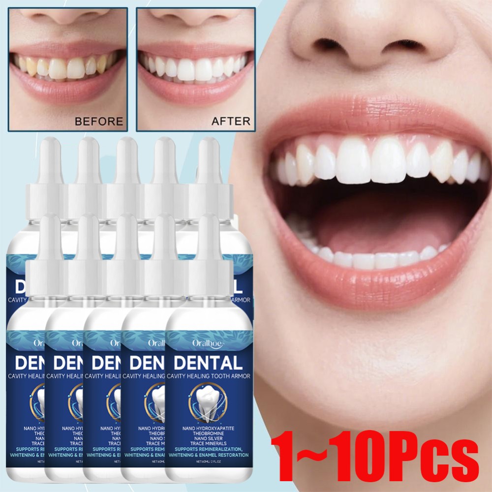 10/8PCS Tooth Care Solution Cavity Healing Tooth Armor Cleansing Oral Care Serum
