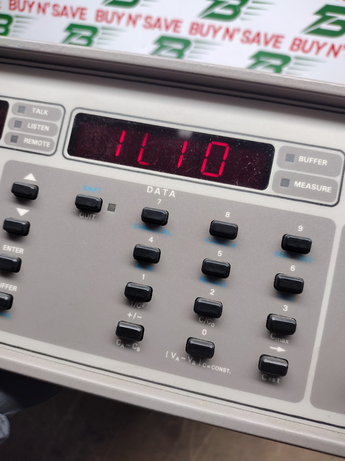 Keithley 590 CV Analyzer - Powers On - Read Description - w/PwrCrd - FOR PARTS