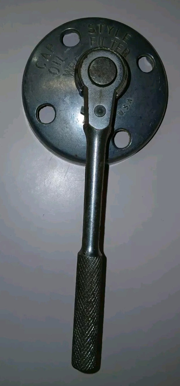 Thorsen Oil Filter Ratchet Wrench Vintage