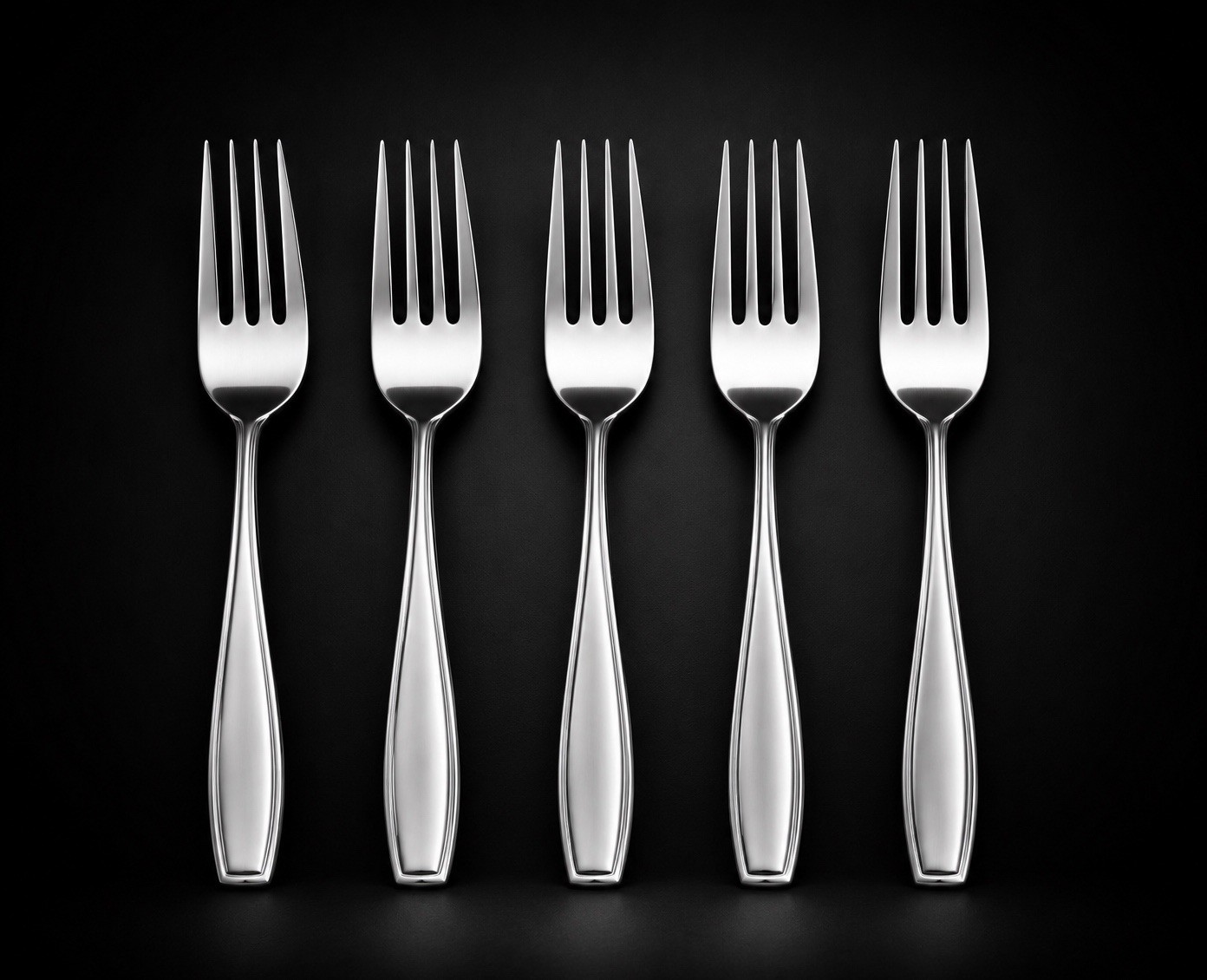 Oneida SATIN BRISTOL/EVERDALE Stainless Salad Forks 7 1/8”