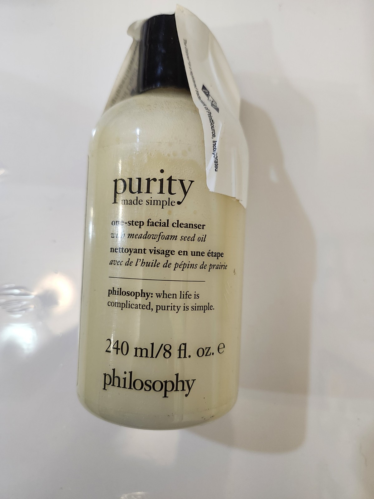 Philosophy Purity Made Simple One-Step Facial Cleanser- 240 mL / 8 oz SEALED