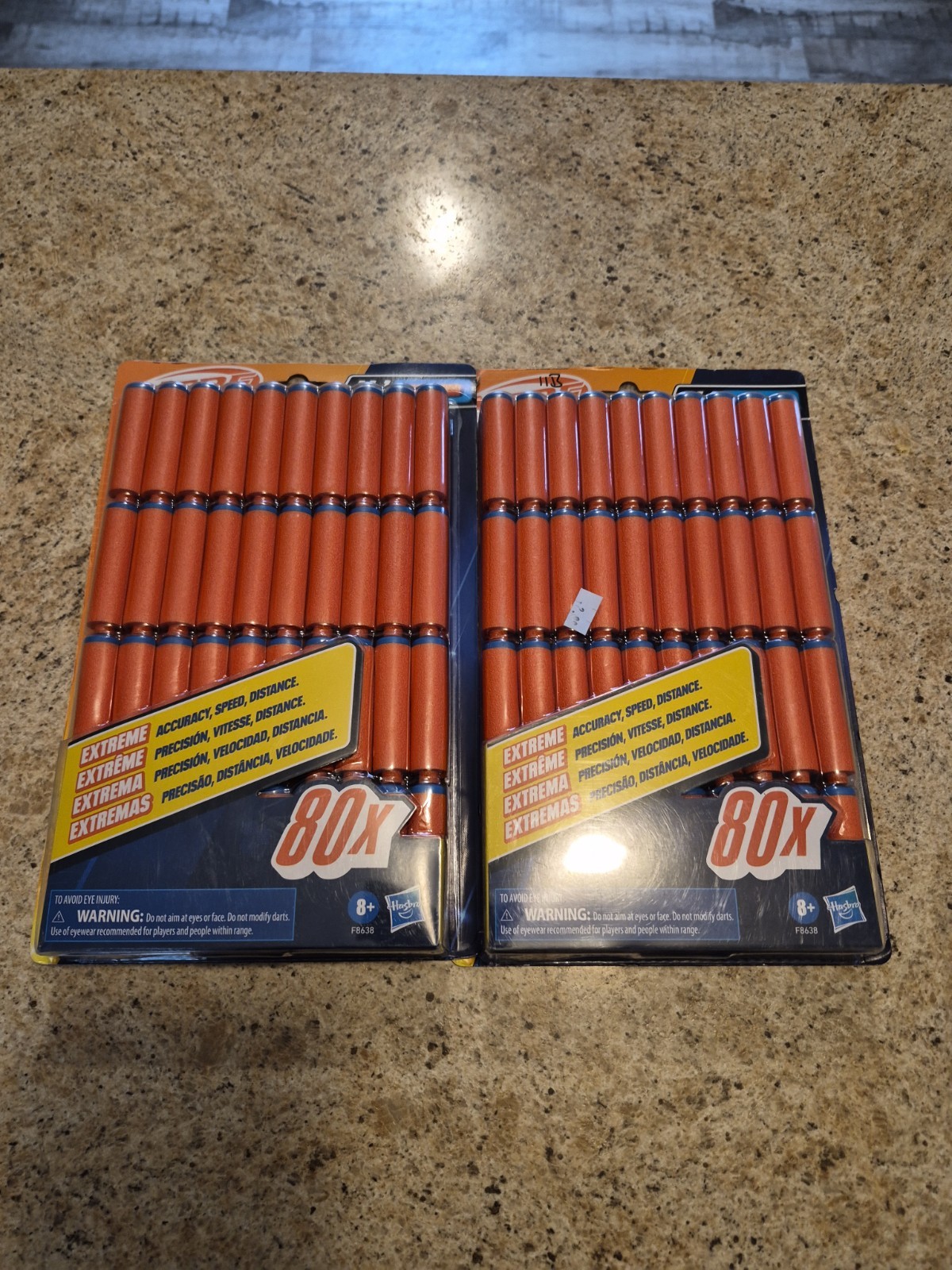Nerf Darts for N1 Dart Blasters, 80 Darts Per Pack, 2 Packs (160 Total) Ages 8+