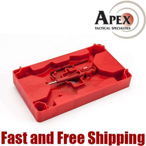 Apex Polymer Armorers Tray and Pin Punch for S&W M&P & Glock Pistols 104-110 NEW
