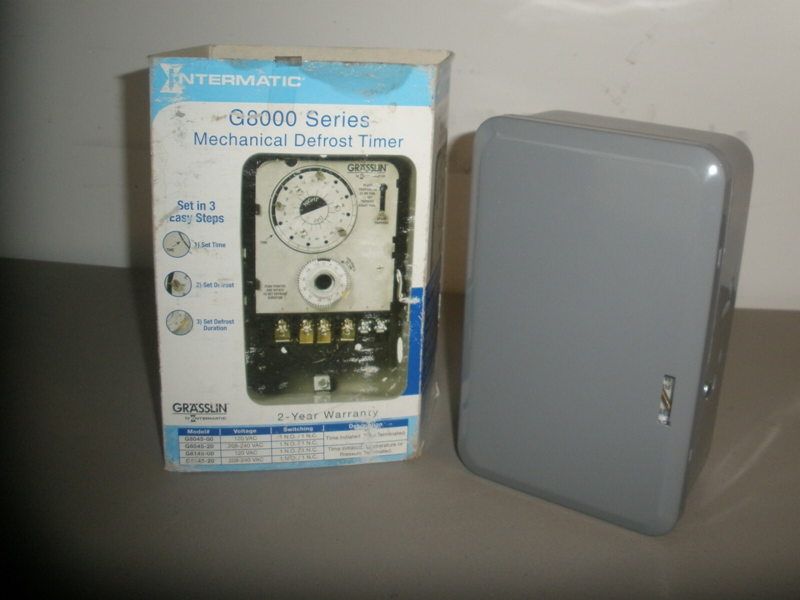 INTERMATIC G8000 SERIES MECHANICAL DEFROST TIMER