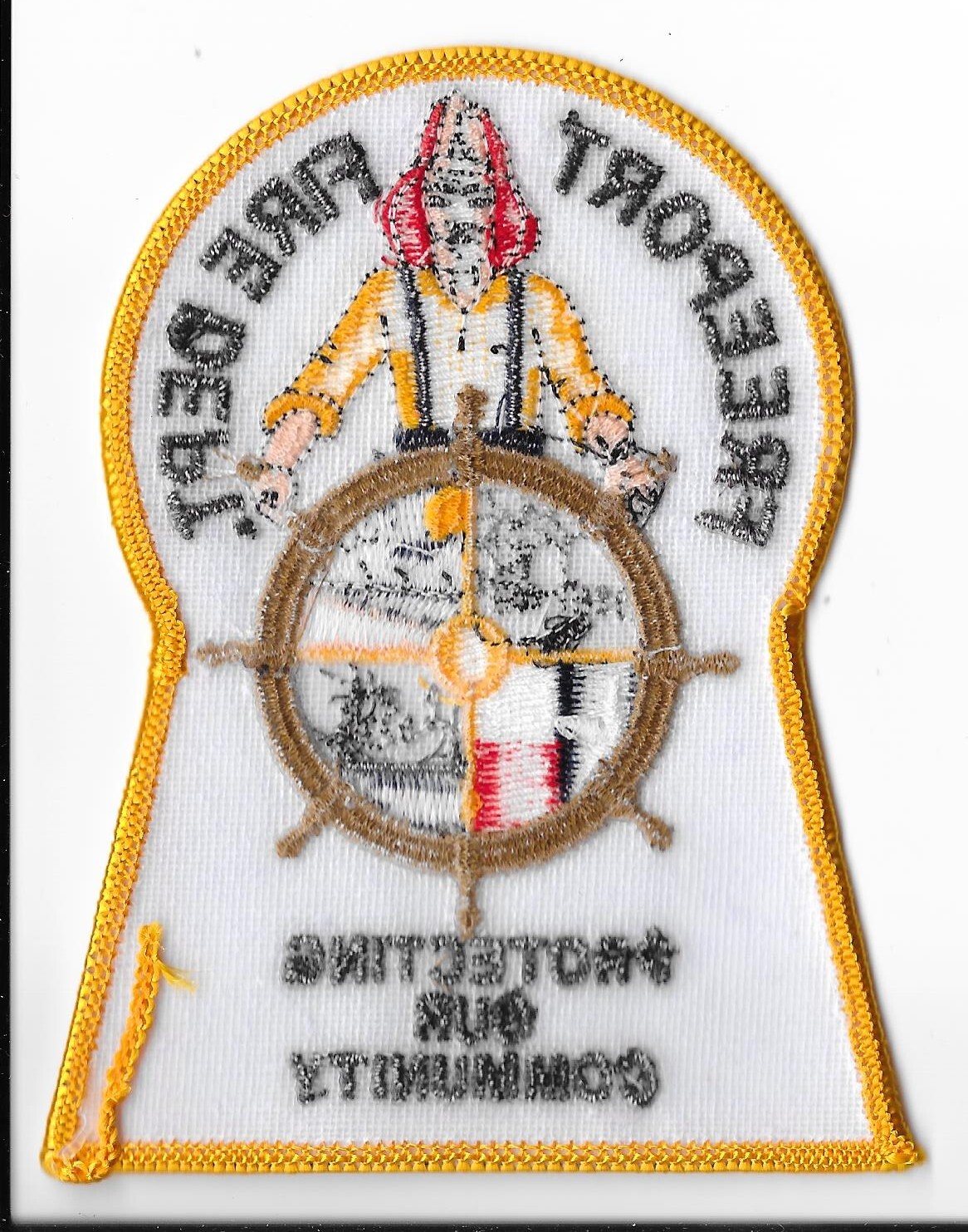 Freeport Fire Department, Texas Shoulder Patch V1