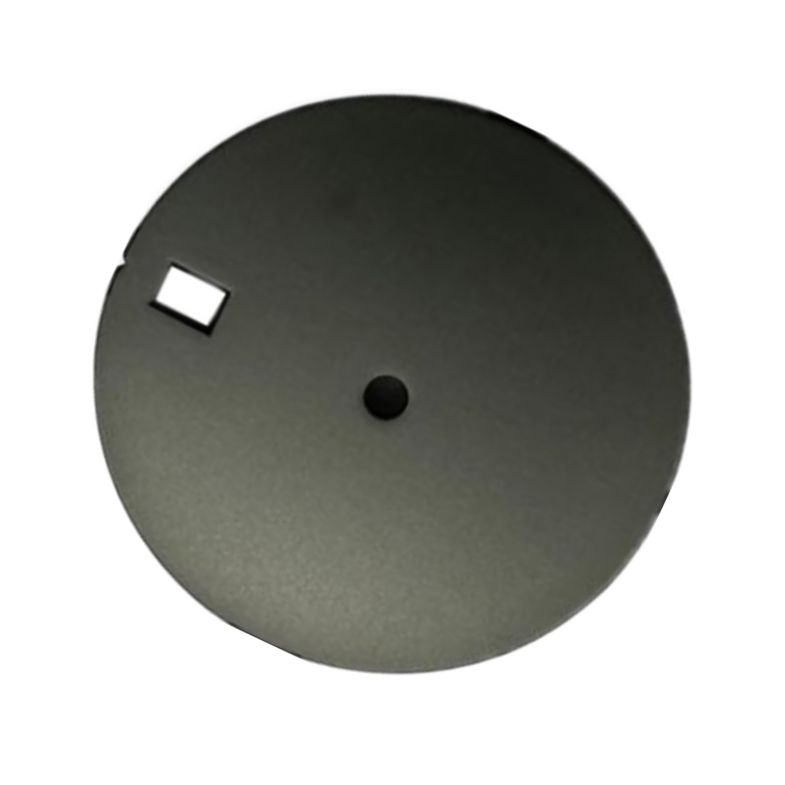 28.5mm Brass Black Watch Dial Plate Date @ 3.8 Replacement for NH35 4R35 6R15 M