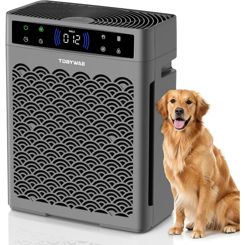 Air Purifiers for Home Large Room, Cover Up to 3000 Ft² with Air Quality Monitor