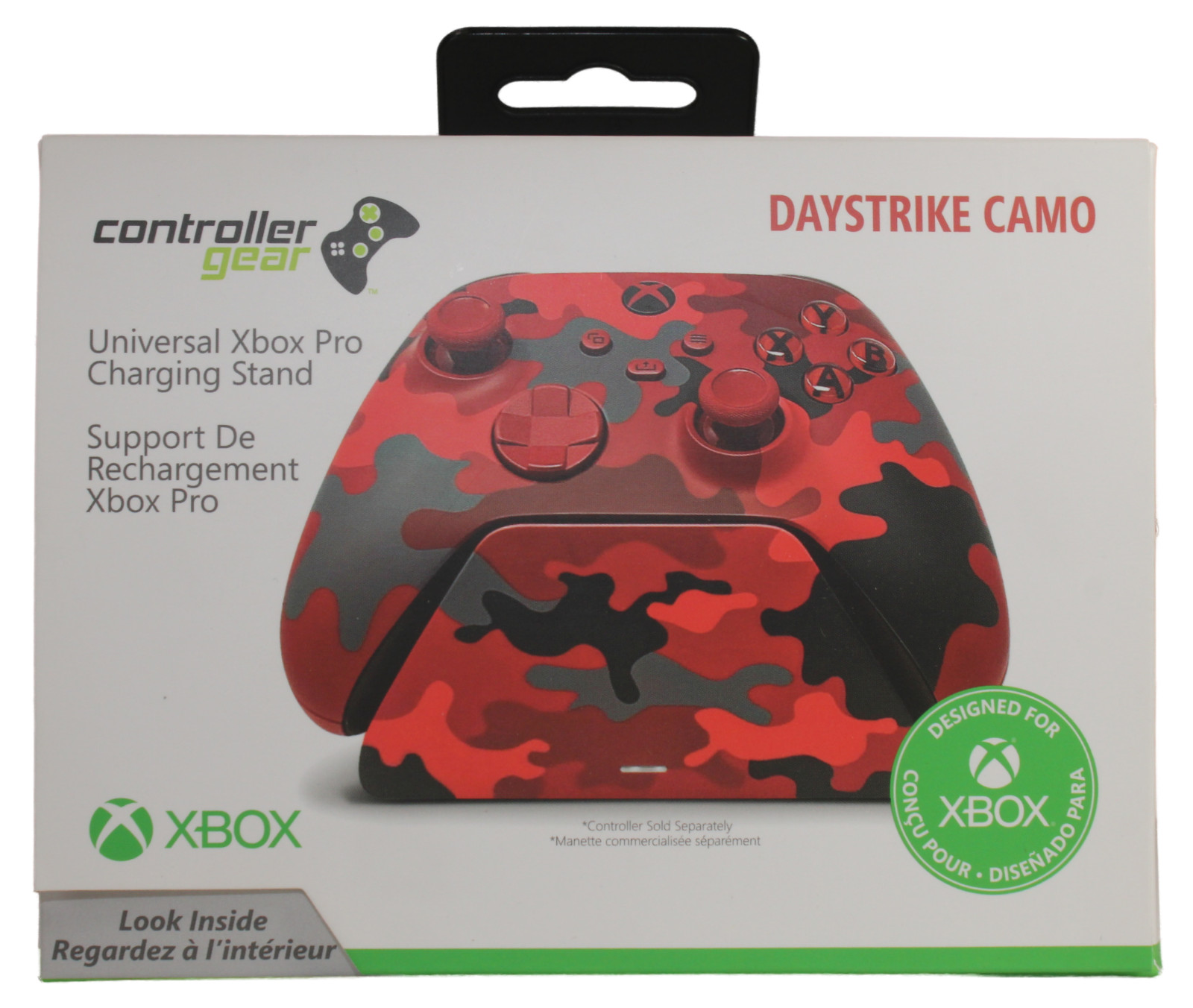 Controller Gear Daystrike Camo Universal Xbox Pro Controller Quick Charge Stand