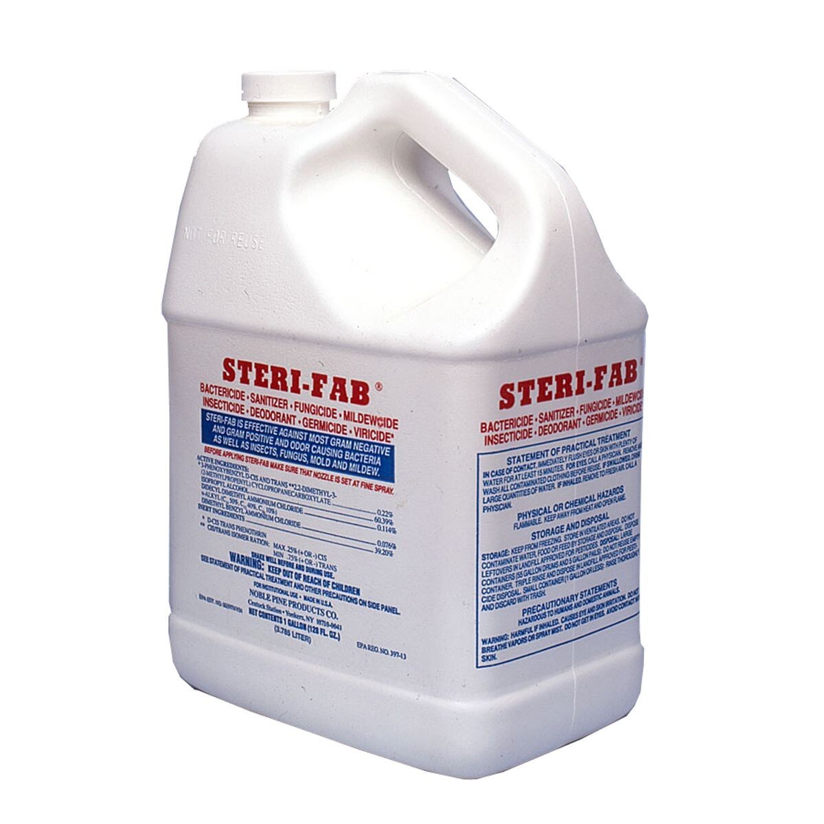 Steri-fab Gallon Sterifab Bed Bug Pest Control Insecticide Deodorizer Fungicide