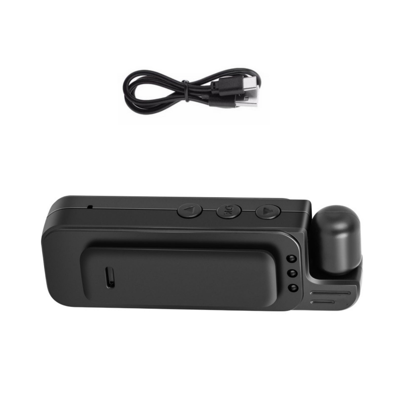 Portable 1080P Audio & Video Recording IR Night Mini Body Camera 180° Rotation