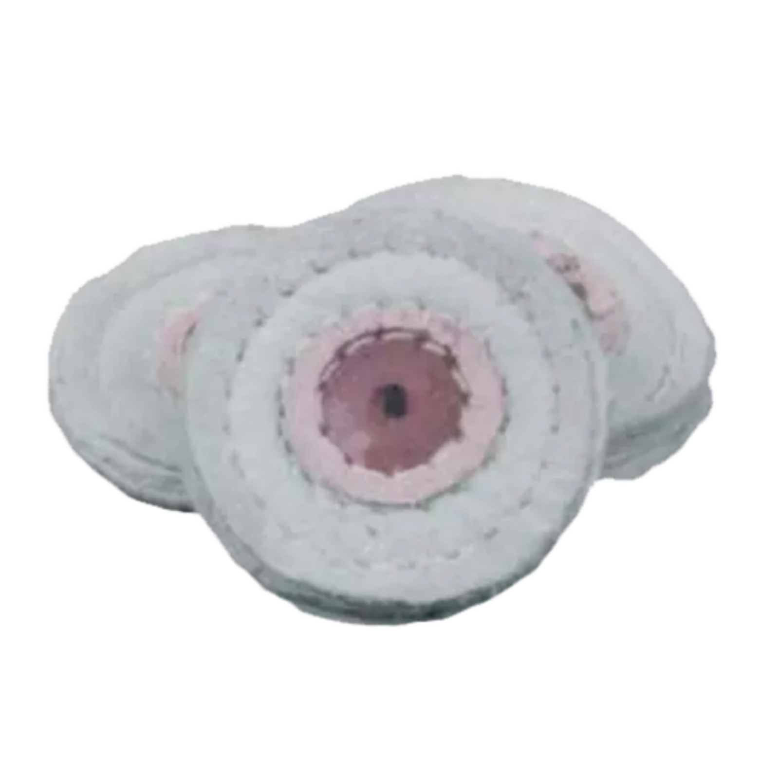 Buffalo - 3" Diameter, 10 Ply Chamois Buff